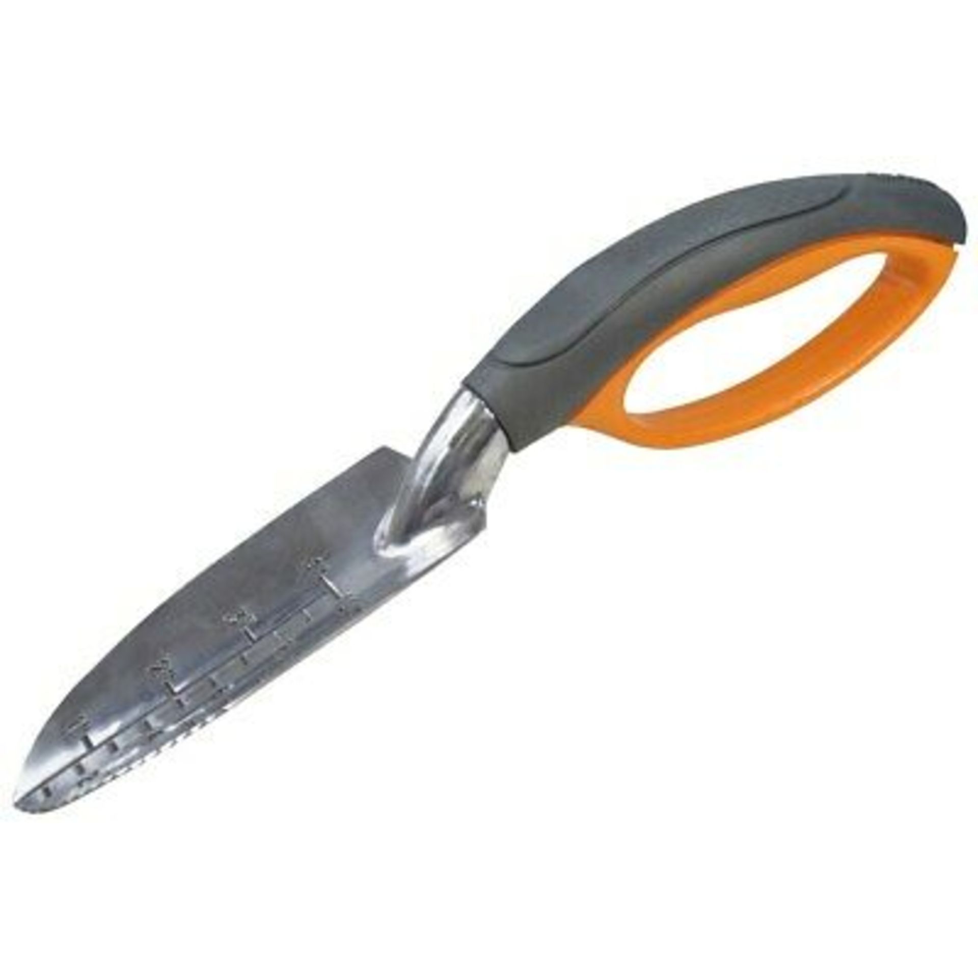 + VAT Brand New Deluxe Potting Trowel - Comfort Grip - Polished Aluminium Blade