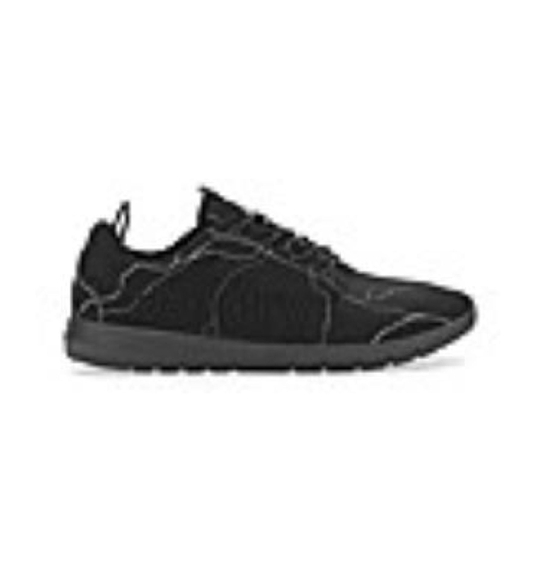 + VAT Brand New Pair Gents Superd Scuba Runner Trainers Black Size 7