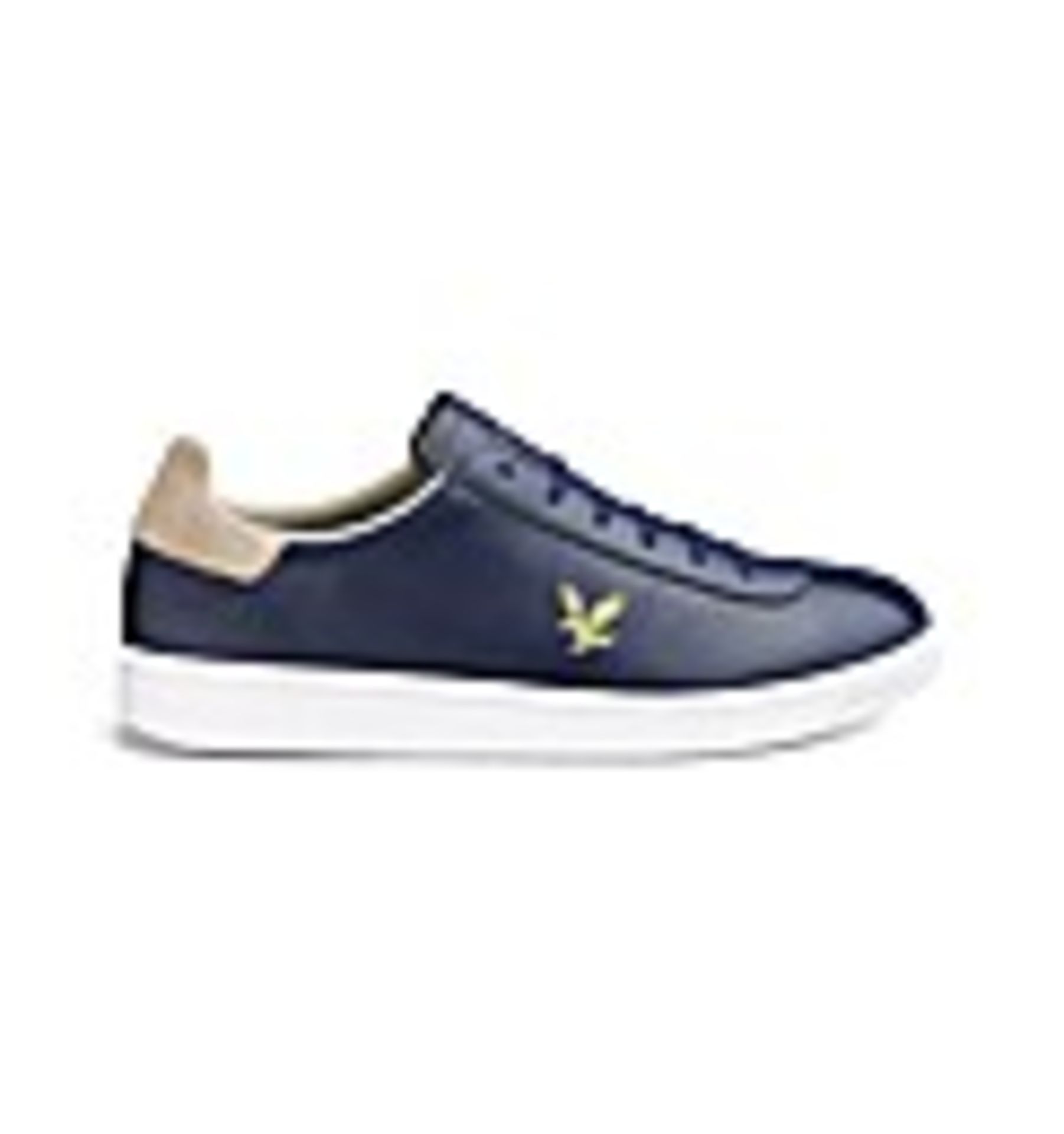 + VAT Brand New Pair Gents Navy Lyle Cooper Trainers Size 8