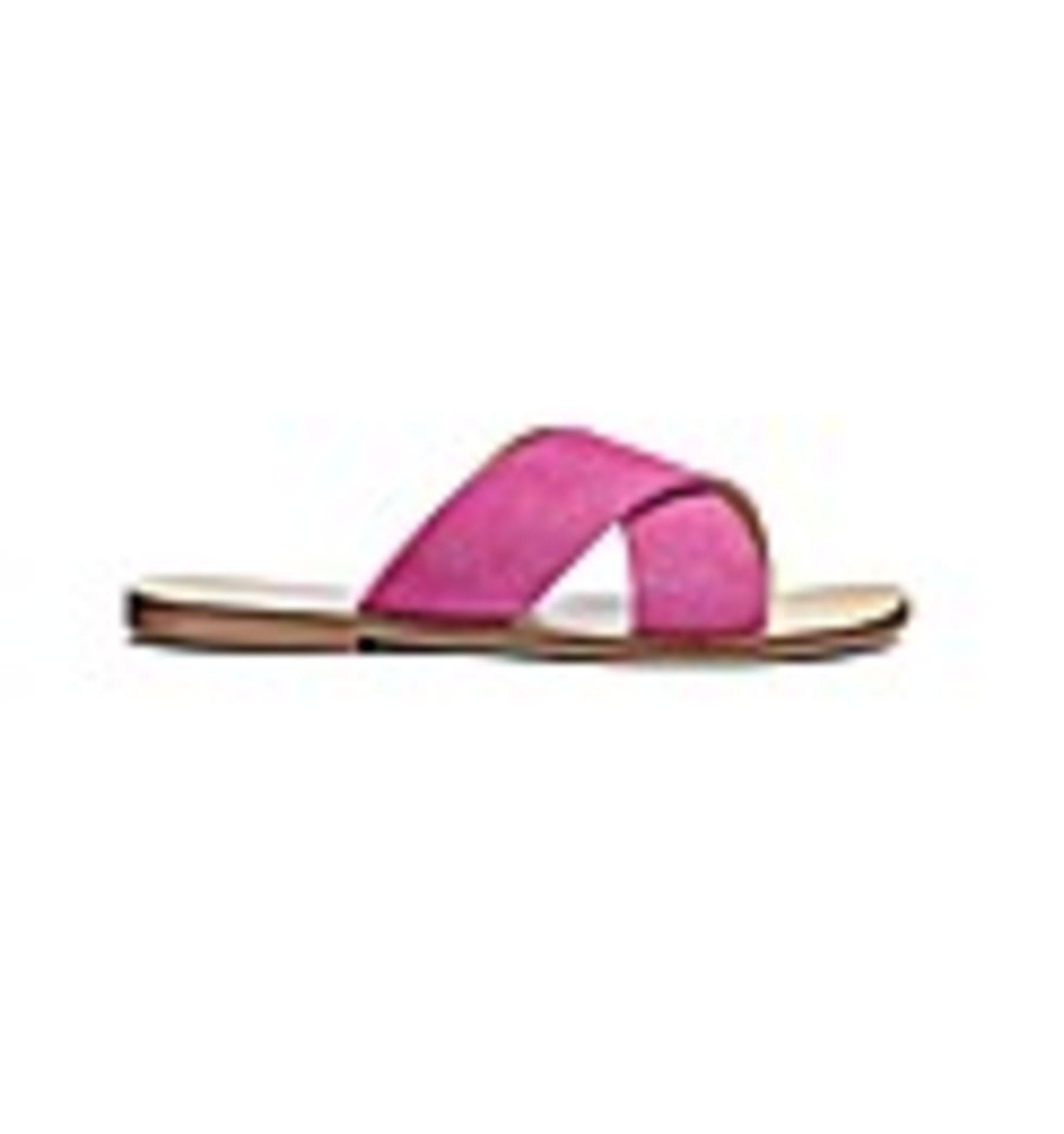 + VAT Brand New Pair Ladies Pink Mollie Ex Wide Sandals Size 4