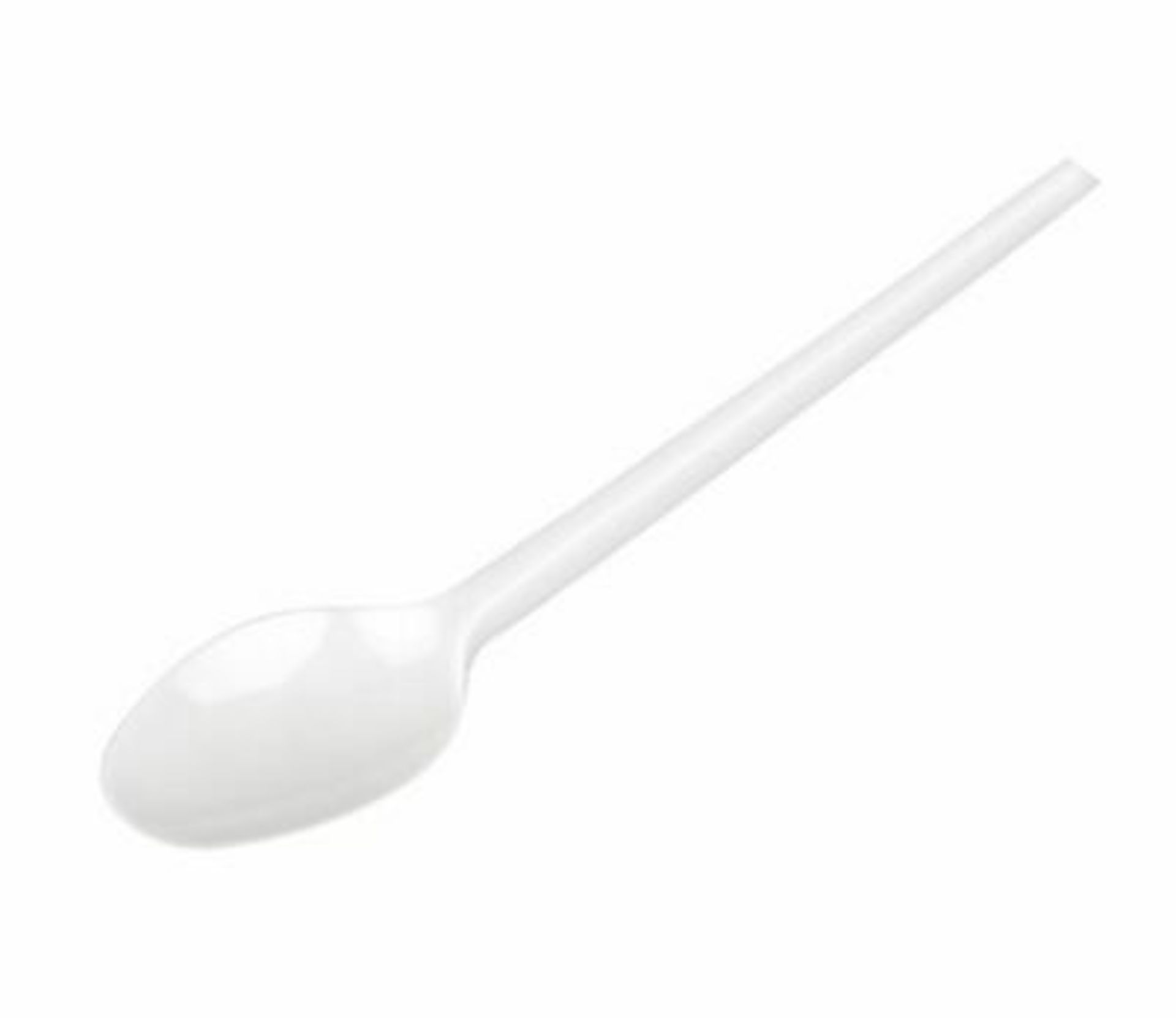 + VAT Grade A A Lot Of Two Boxes Of 1000 Majestic White Plastic Teaspoons