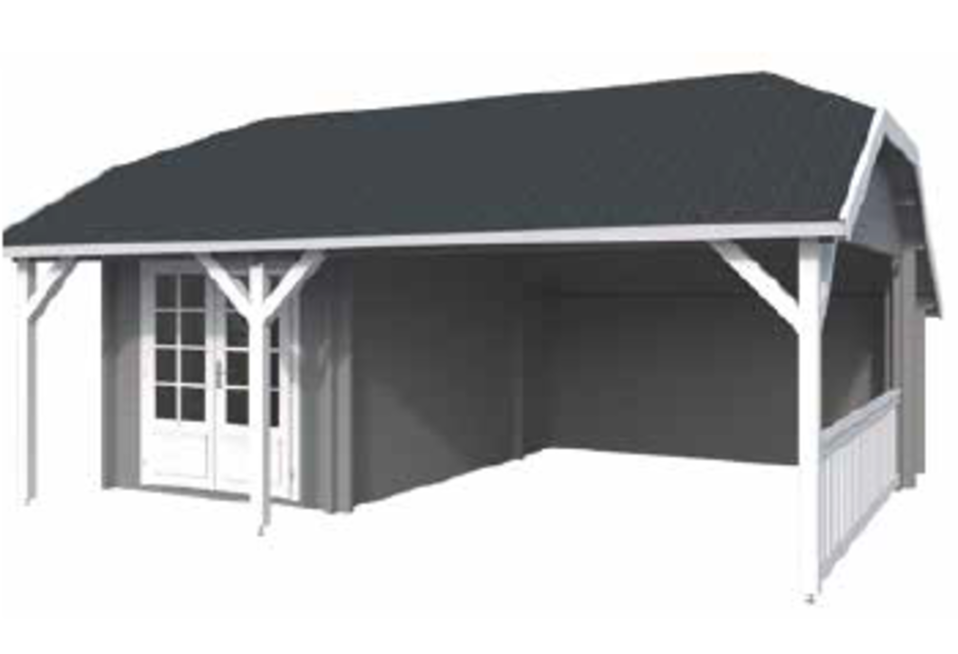 Brand New Spruce Anton Carport Garage - Image 2 of 3