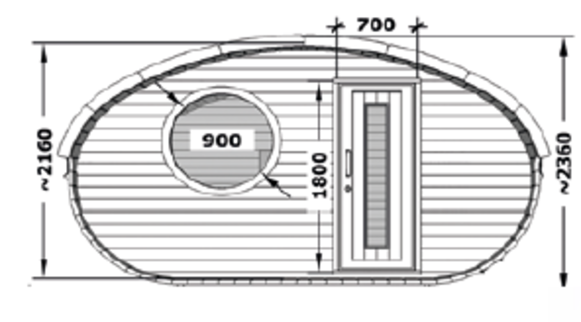 Brand New Spruce Hobbit House - Image 2 of 4