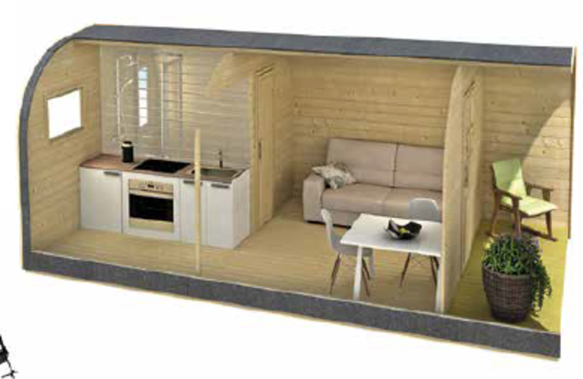 Brand New Spruce Camping Pod Suite - Image 3 of 4