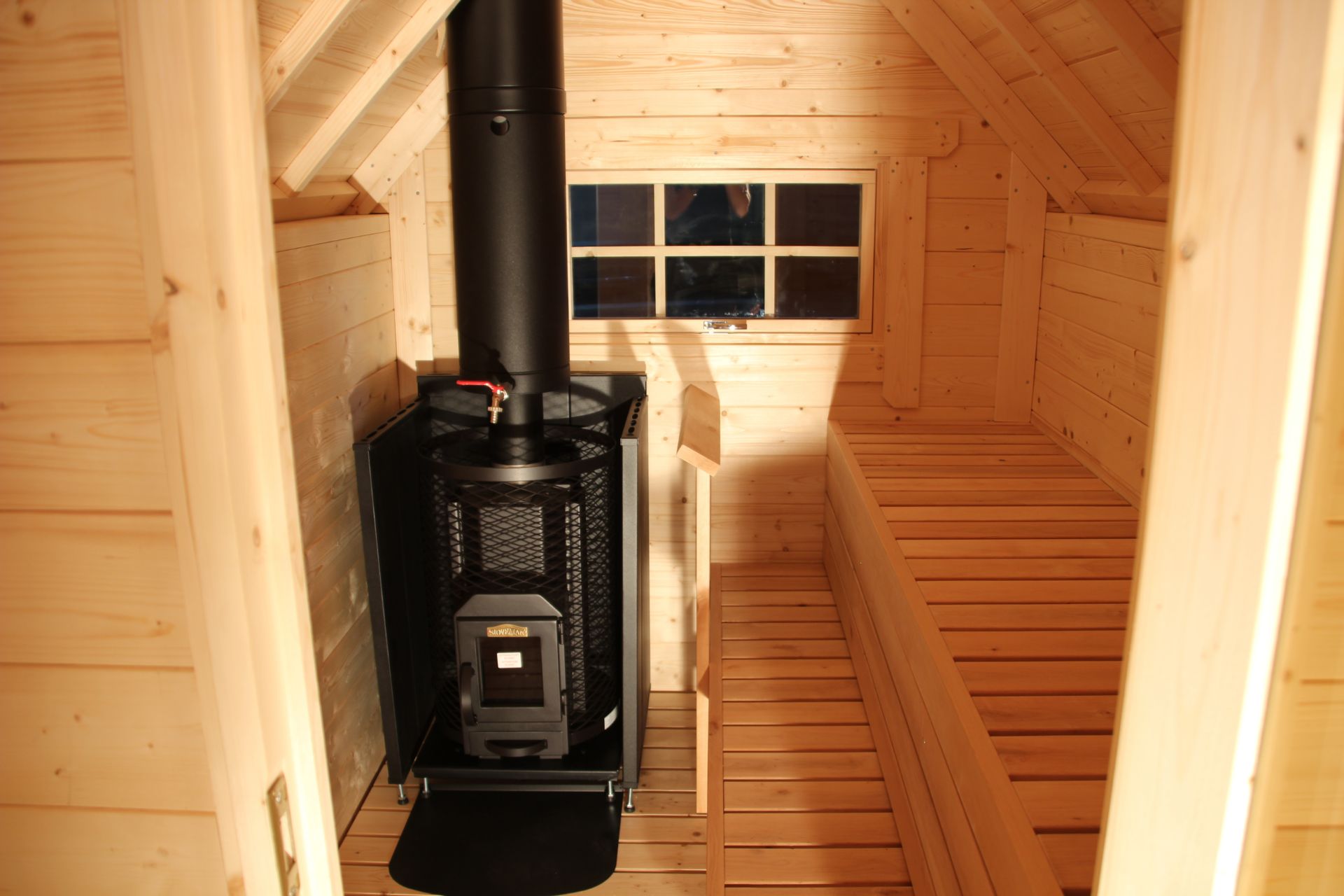 Brand New Spruce Grill Cabin with Sauna Extension - Image 3 of 3