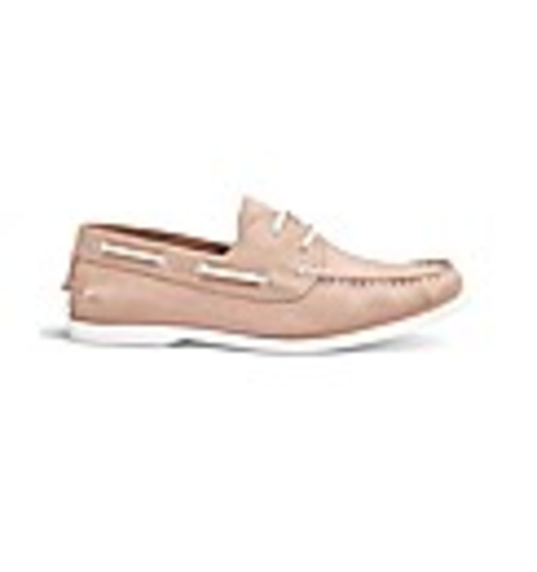 + VAT Brand New Pair Gents Pink Joe Brown Boat Shoes Size 11