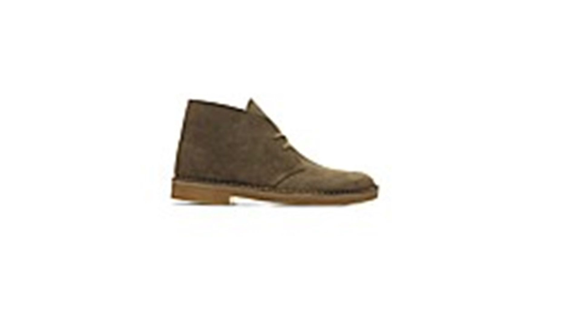 + VAT Brand New Pair Gents Clarks Desert Boots Cola Suede Size 12