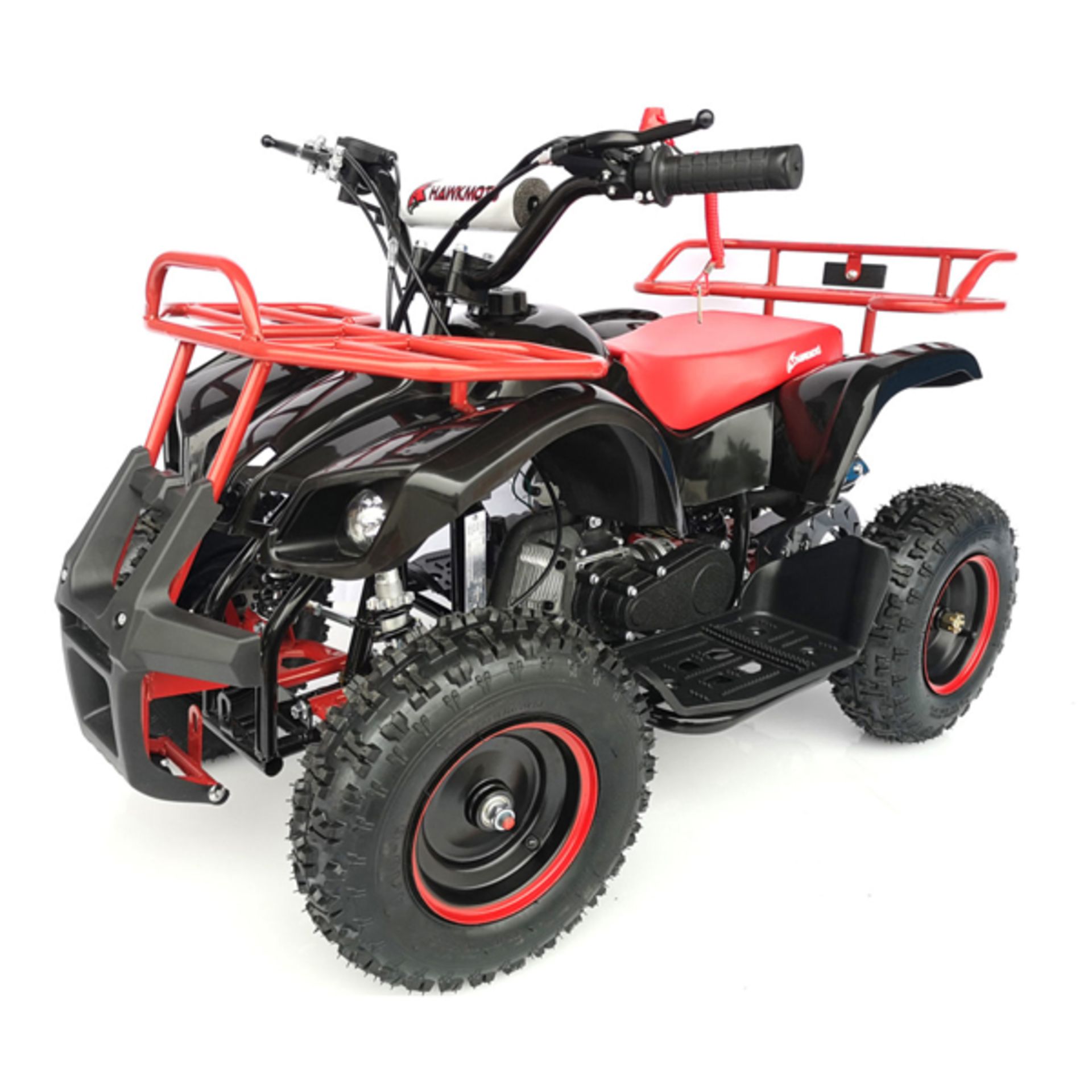 + VAT Brand New 50cc Mini Quad Bike FRM - Colours May Vary - Picture May Vary From Actual Item - Image 3 of 9