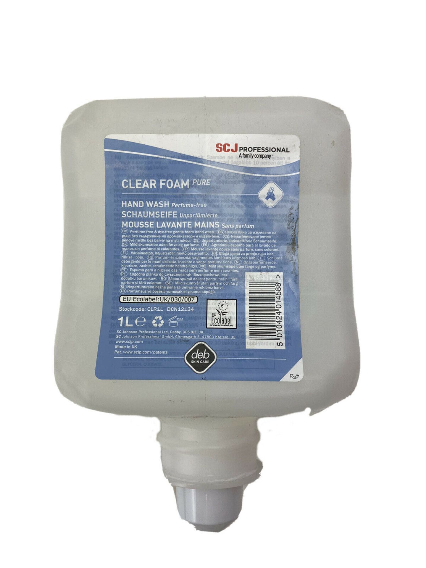 + VAT Grade A A Lot Of Three 1L Bottles Of SCJ Professional Clear Foam Hand Wash