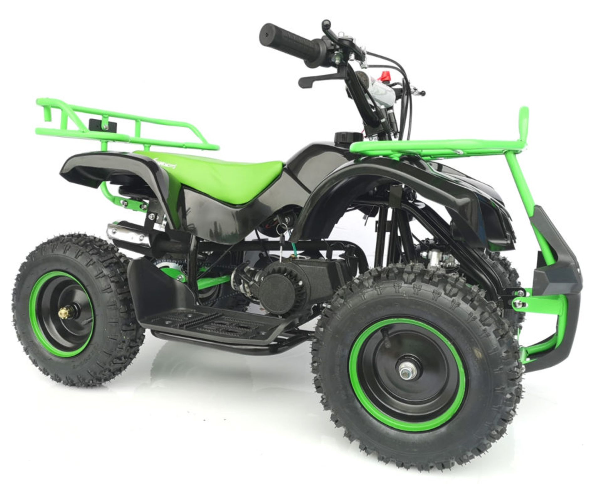 + VAT Brand New 50cc Mini Quad Bike FRM - Colours May Vary - Picture May Vary From Actual Item - Image 2 of 9