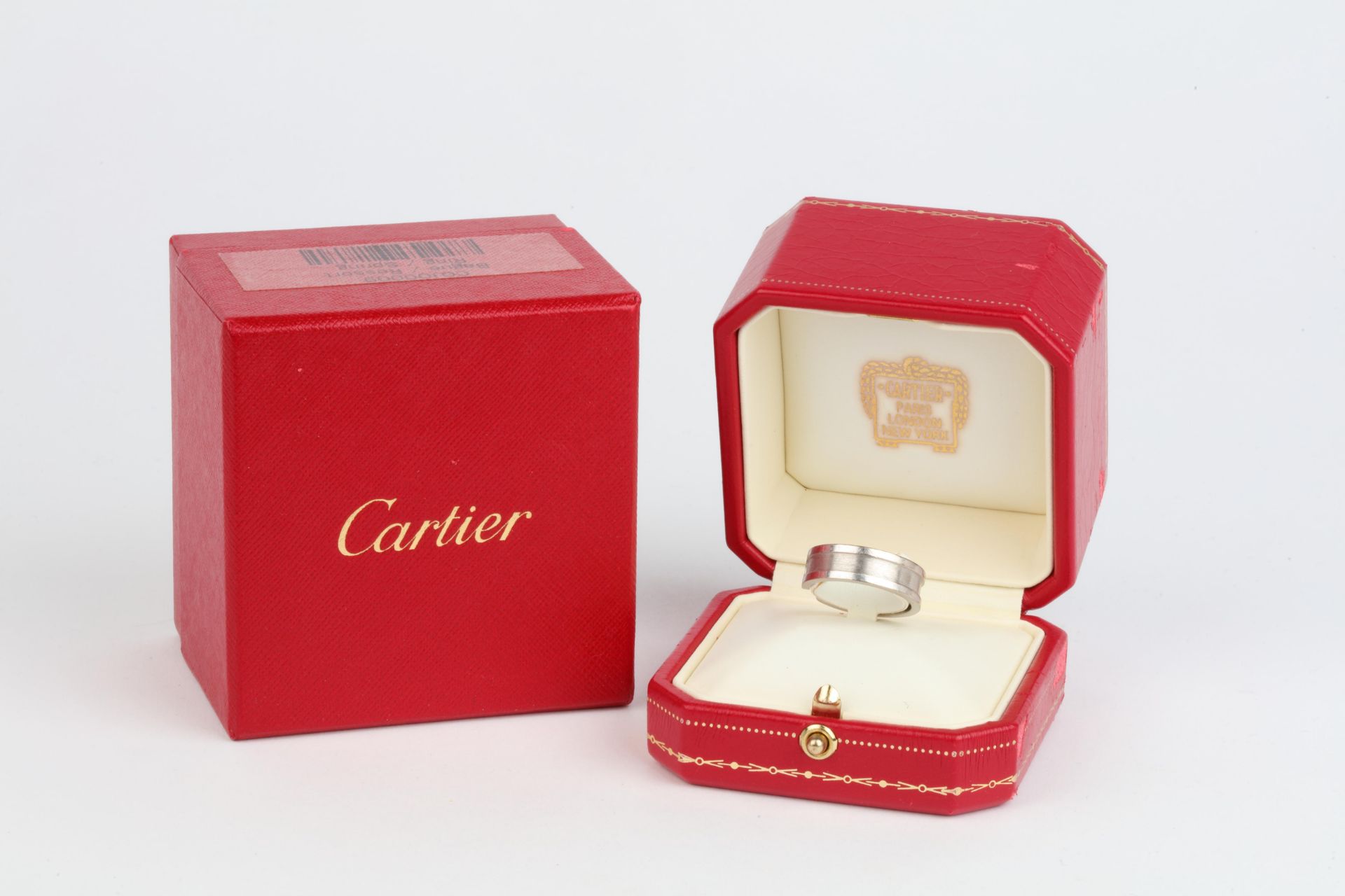 No VAT Cartier 18k White Gold C De Cartier Ring - Comes With Box - Image 4 of 4