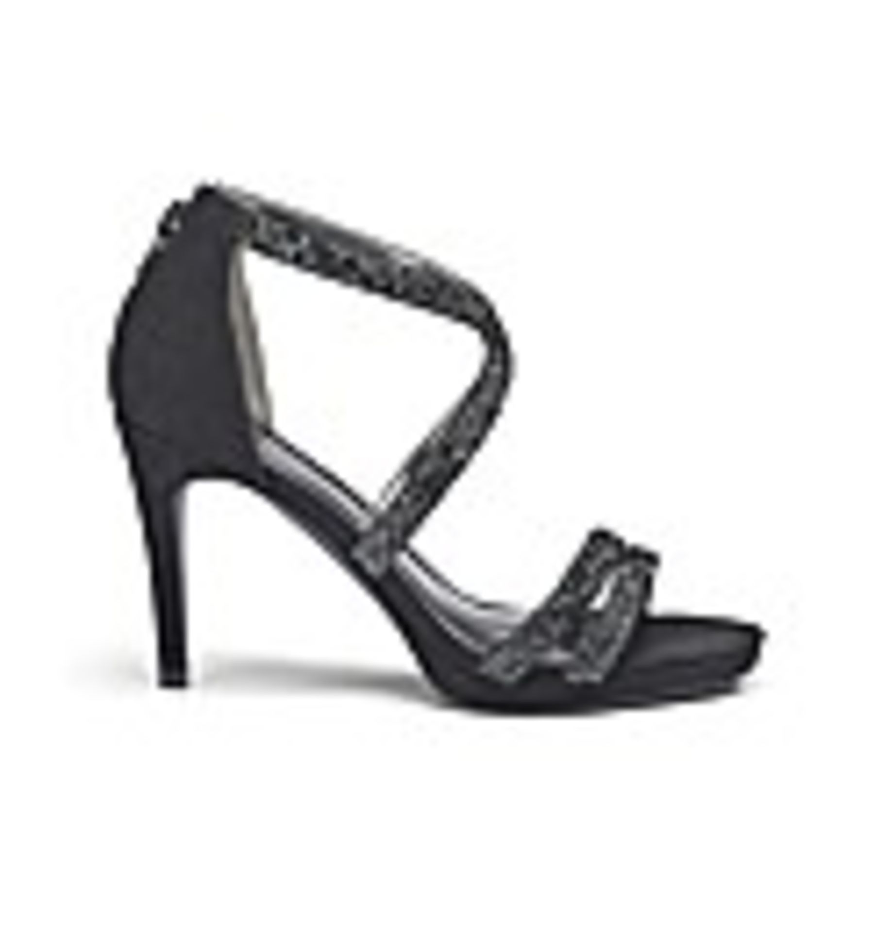 + VAT Brand New Pair Ladies Black EEE Fit Sandals Size 6