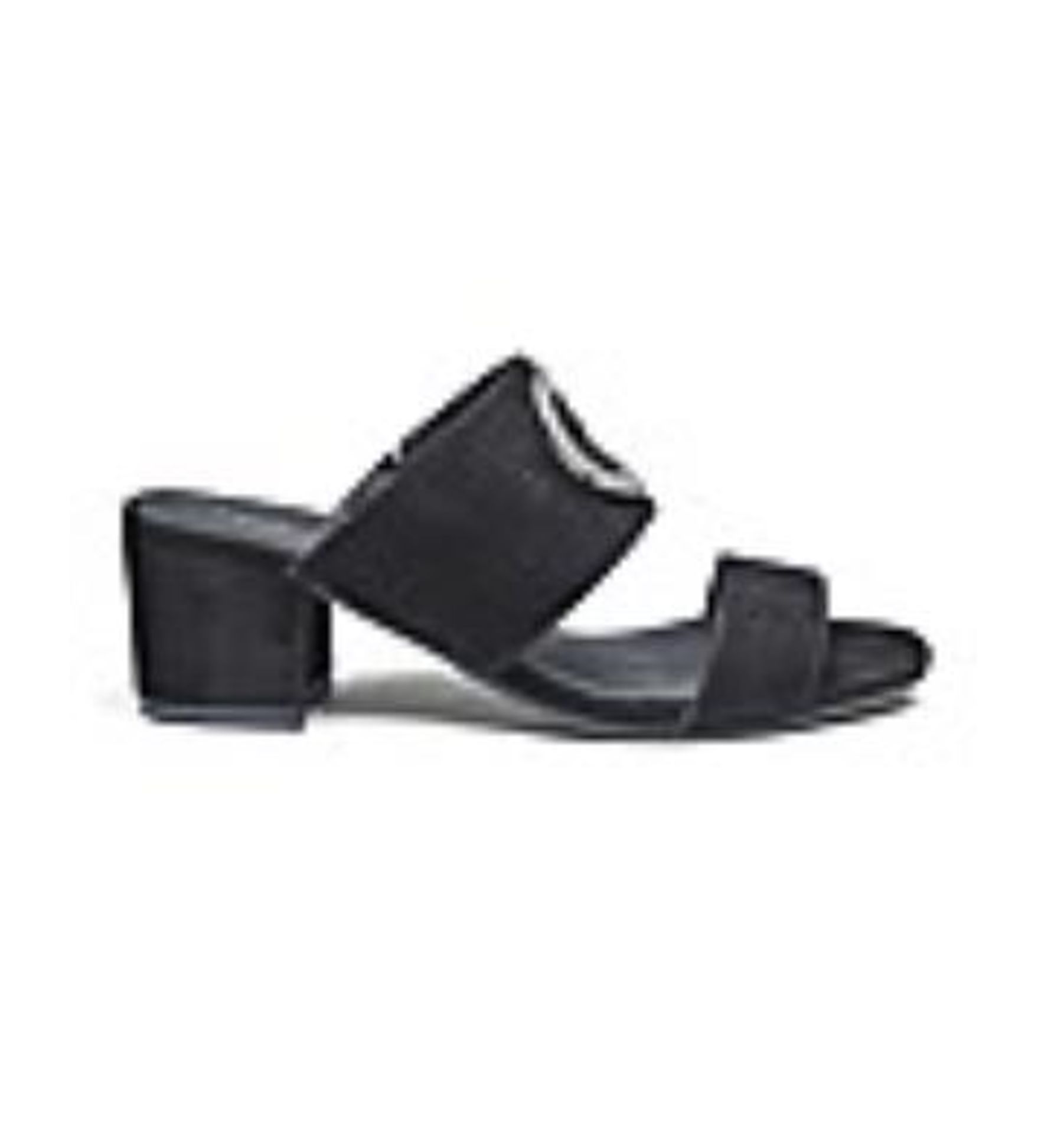 + VAT Brand New Pair Ladies Black EEE Fit Sandals Size 5