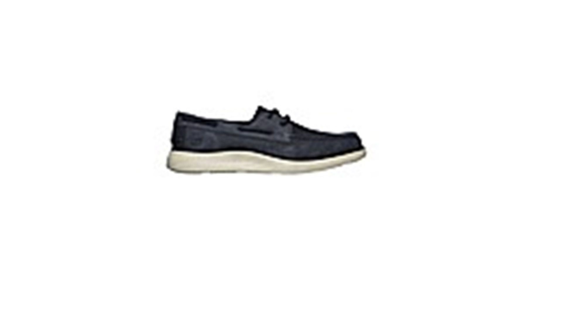 + VAT Brand New Pair Gents Sketchers Status Boat Trainers Size 7