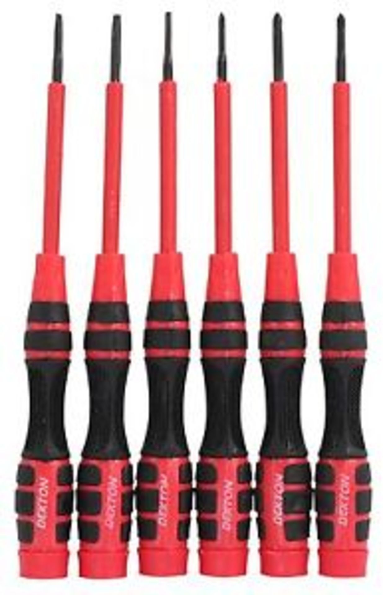 + VAT Brand New Six Piece Precision Screwdriver Set - Ergonomic Anti Slip Handle For Ease Of Use &