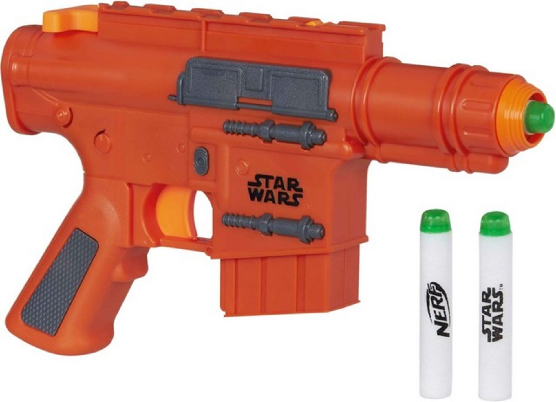 + VAT Brand New Star Wars Rogue One Captain Cassian Andor Nerf Gun (Blaster Pistol) With 3 Glowing - Image 2 of 2