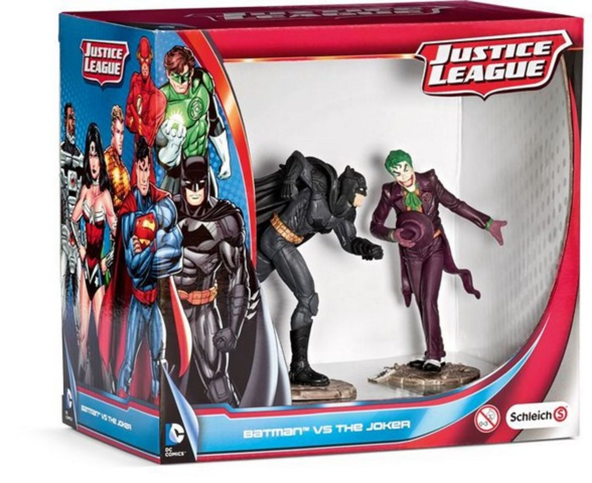 + VAT Brand New Justice League Batman vs Joker Figures eBay Price £15.99