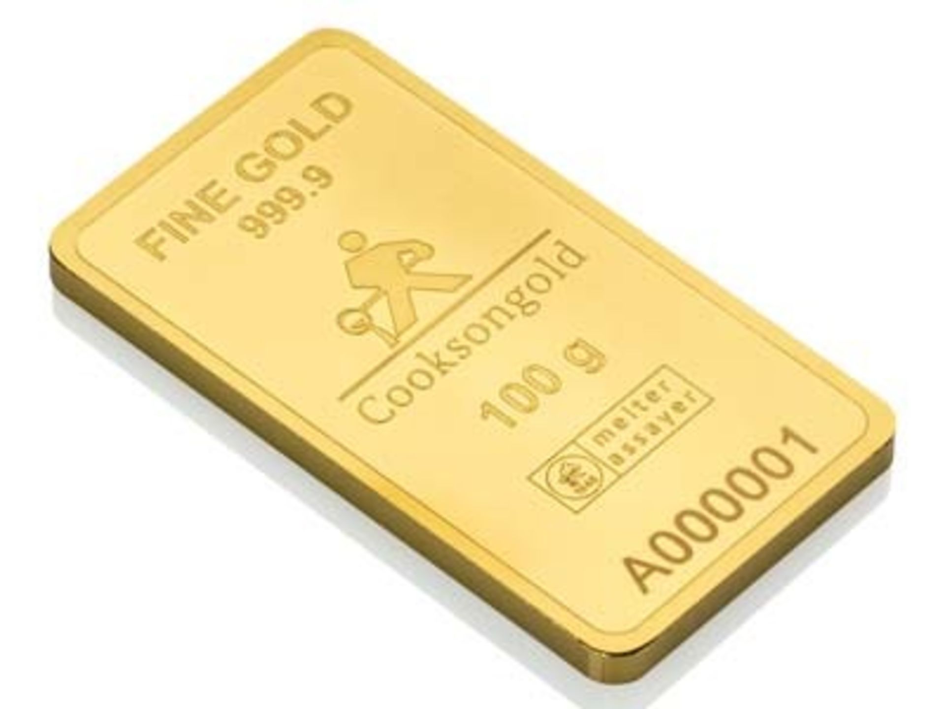 No VAT 100g 24K Gold Bar - Deliveries Commencing The 6th December