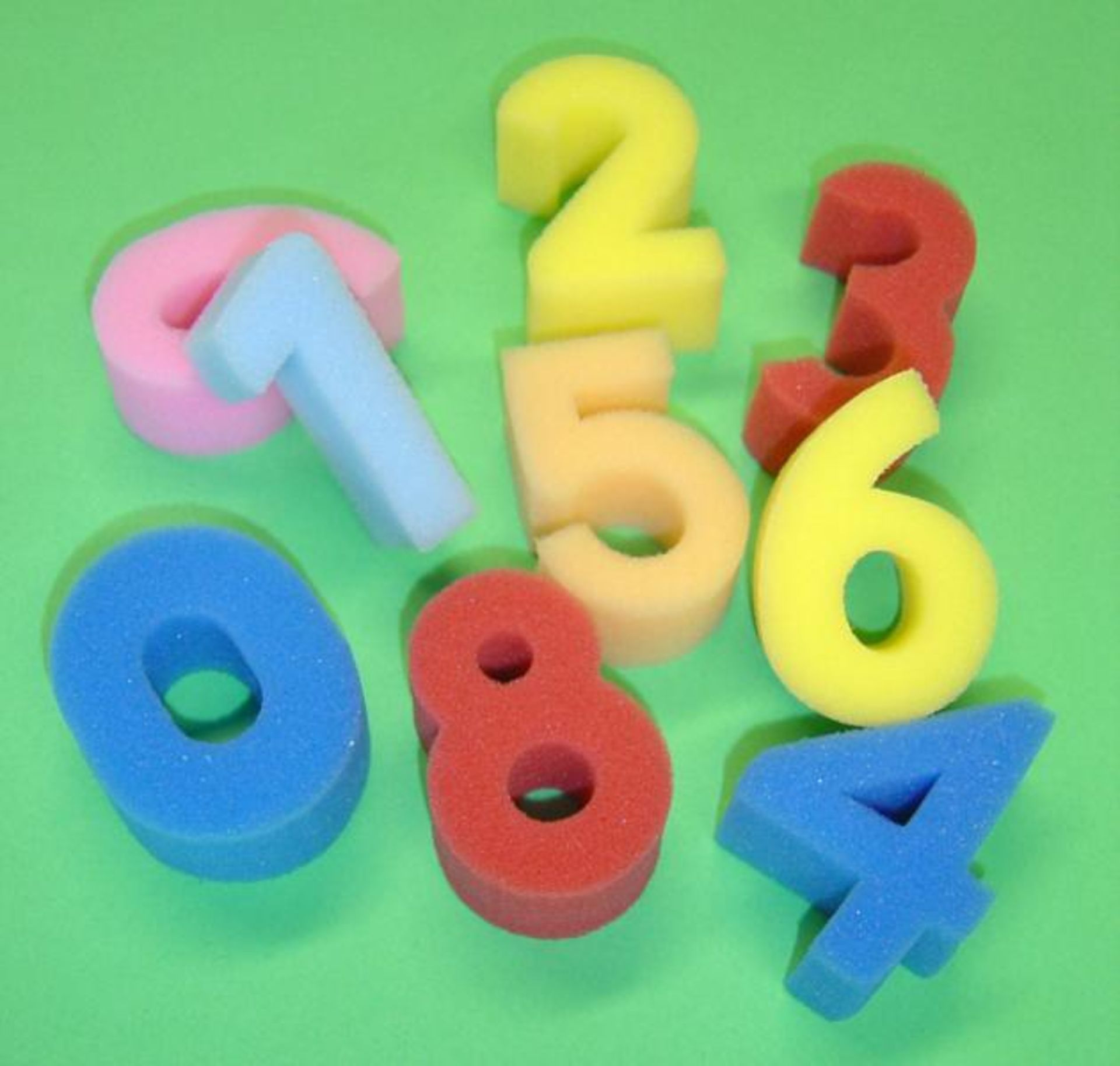 + VAT Grade A Box Of Arts & Crafts Items Including Flo Stems-Foam Numbers-Peel 'N' Stick Shapes- - Image 2 of 9