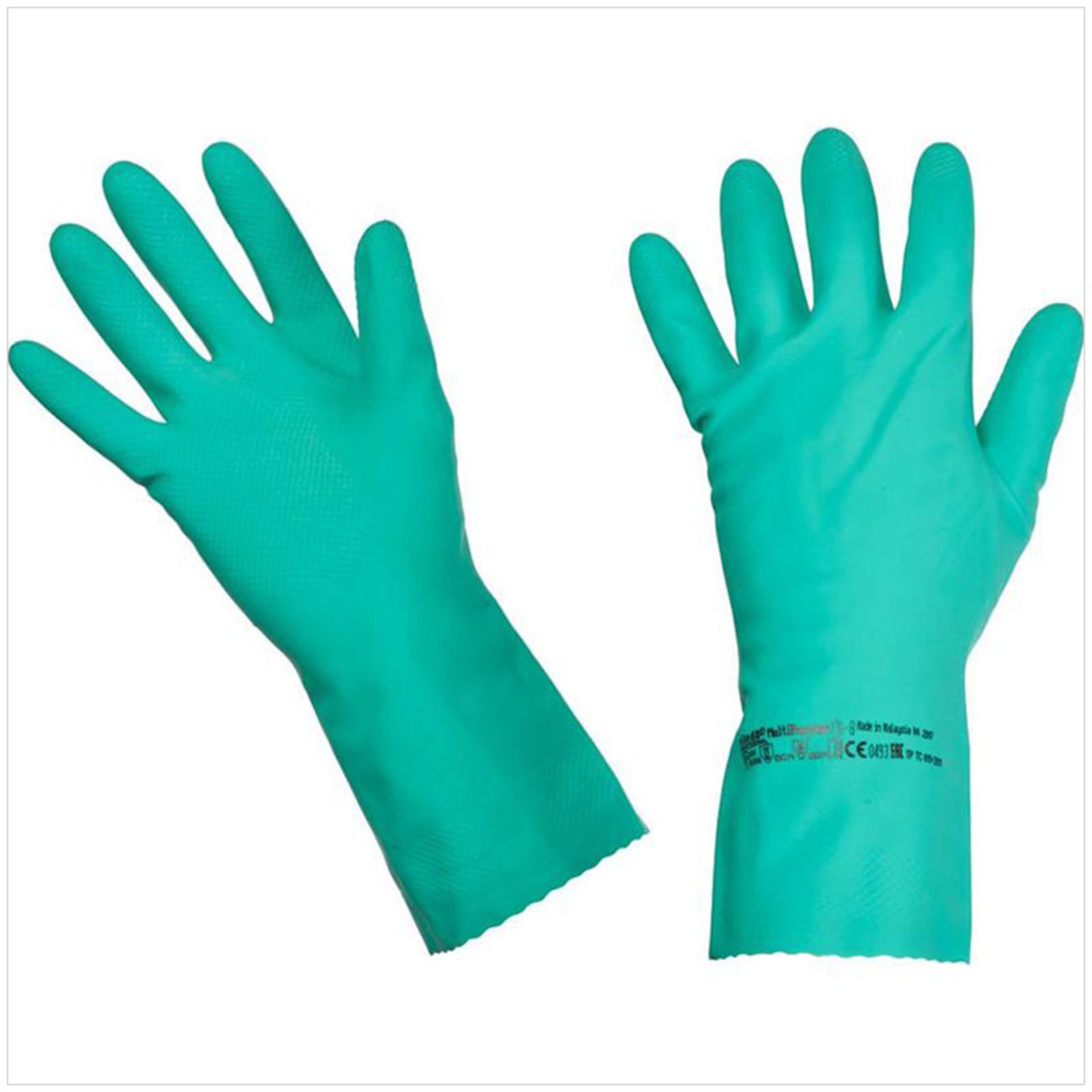 + VAT Grade A A Lot of Thirteen Pairs Vileda Multi-Purpose Rubber Gloves Size L