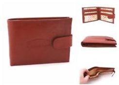 + VAT Brand New Gents Paradise Leather Wallet With Six Credit Card Slots-Two Bank Note Sections-