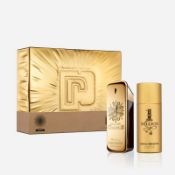 + VAT Brand New Paco Rabanne One Million 100ml Parfum +150ml Deo.Sp