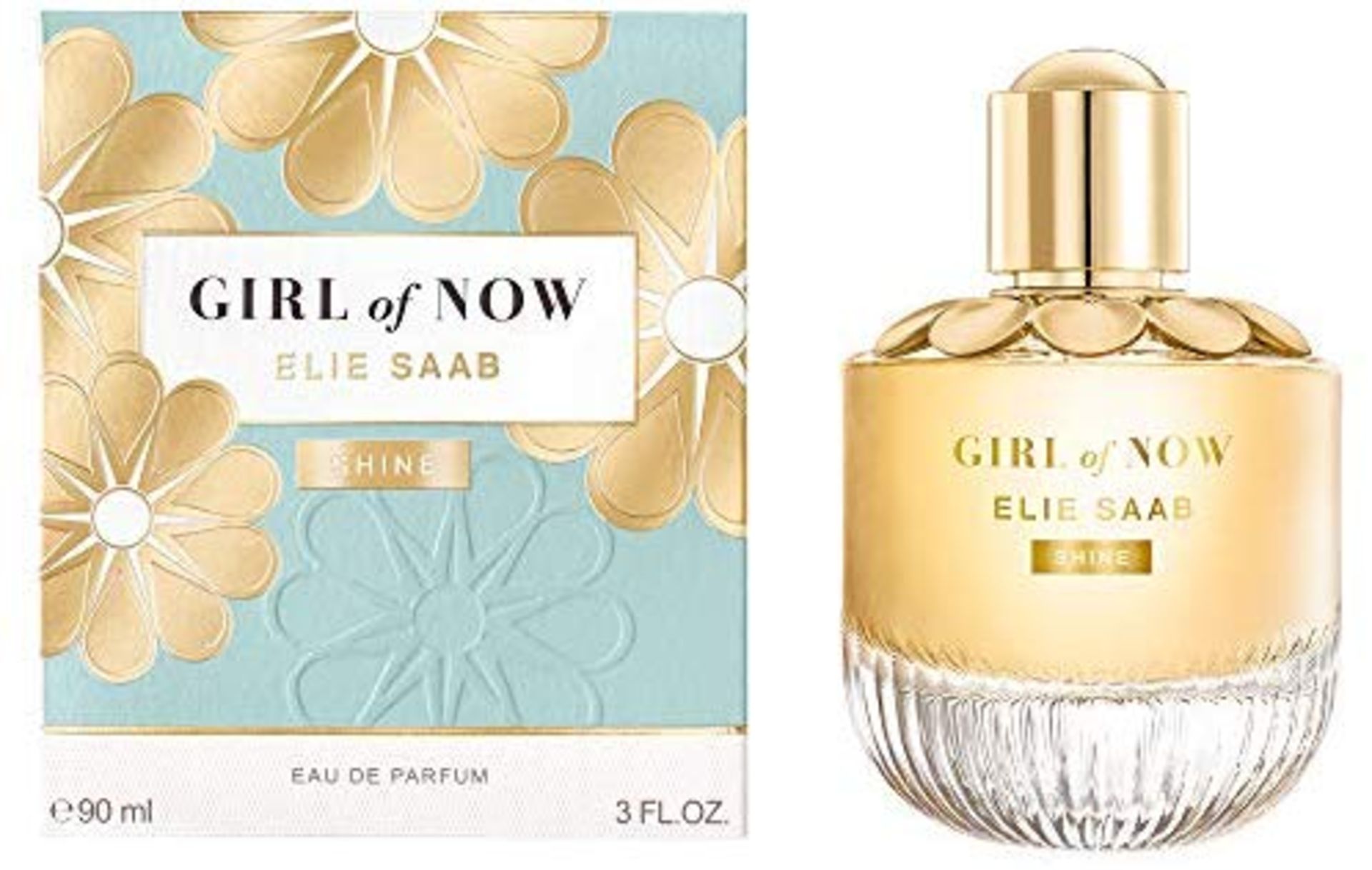 + VAT Brand New Elie Saab Girl of Now Shine 90Ml Edp