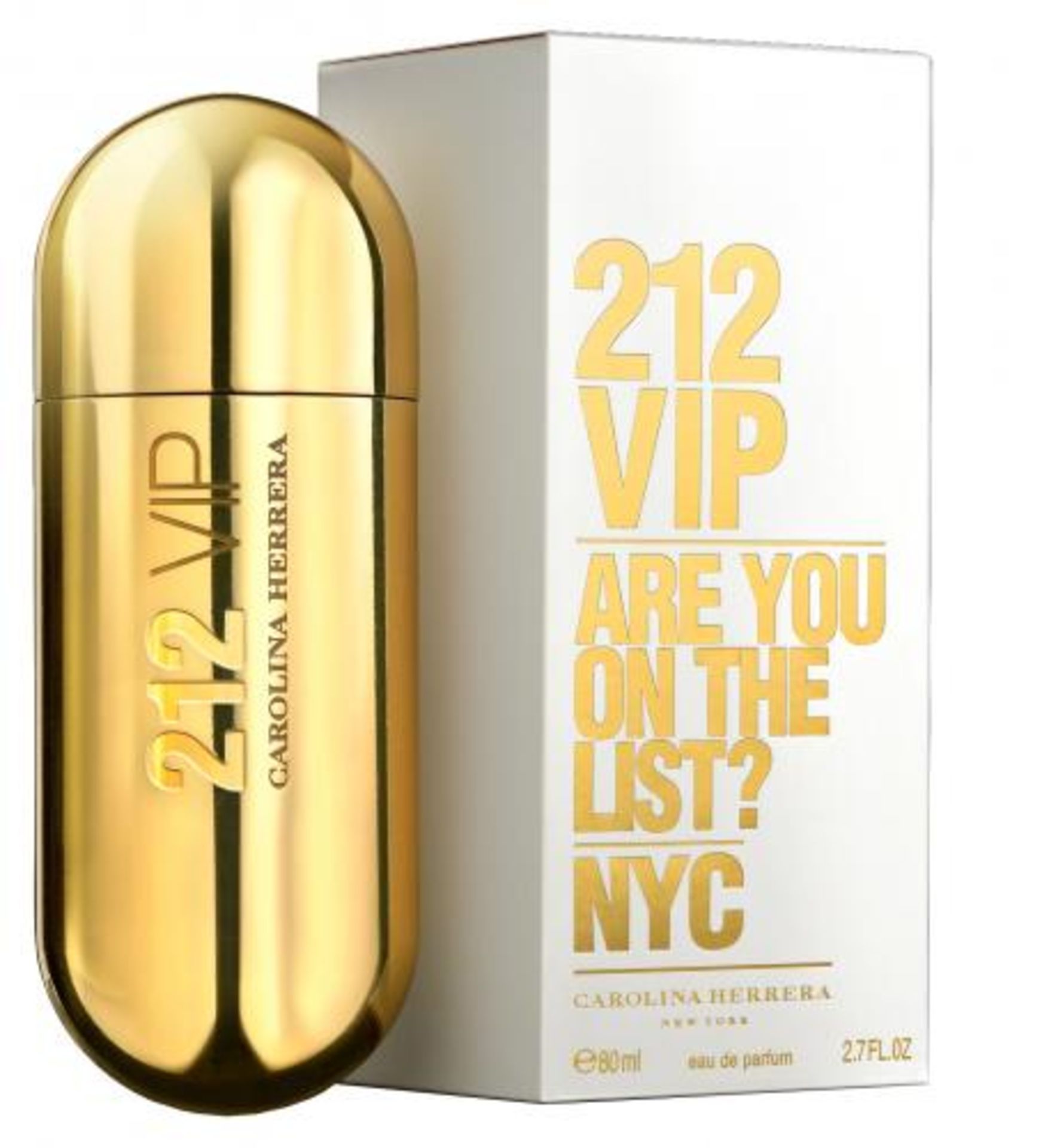 + VAT Brand New Carolina Herrera 212 V.I.P (L) 80ml EDP Spray