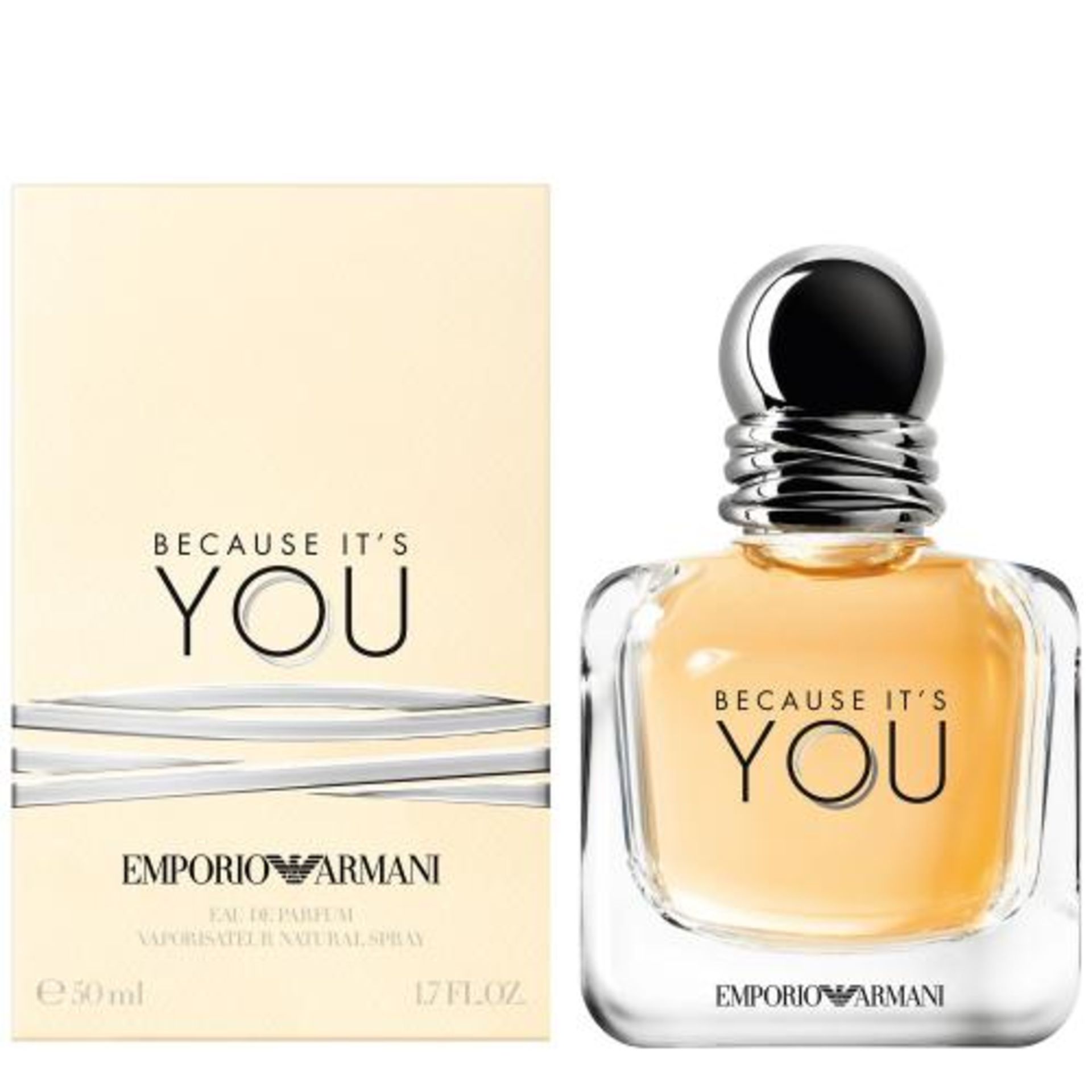 + VAT Brand New Emporio Armani Because It's You 50ml EDP Spray