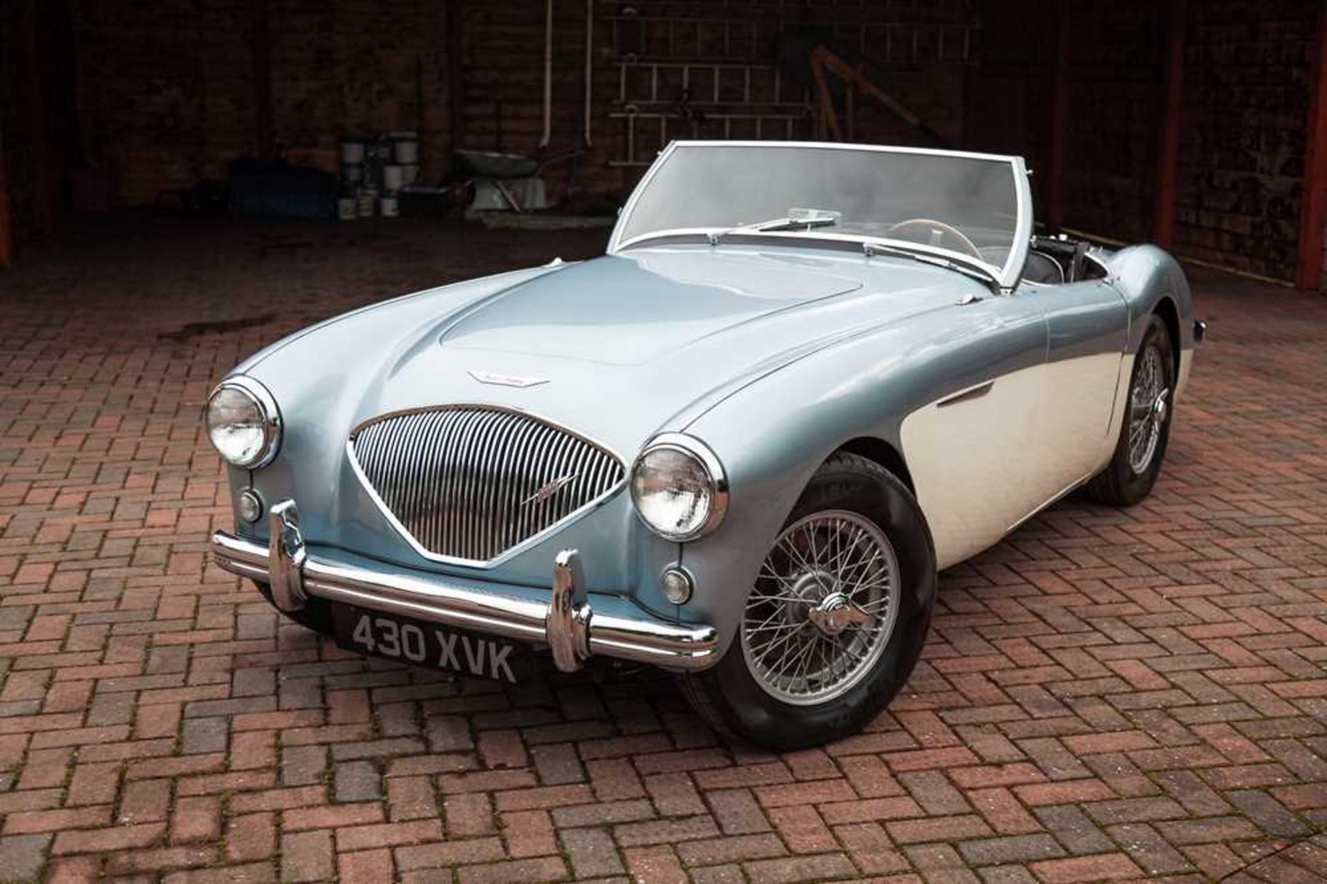 1955 Austin-Healey 100/4 Subtly Upgraded with 5-Speed Transmission and Front Disc Brakes - Image 35 of 54