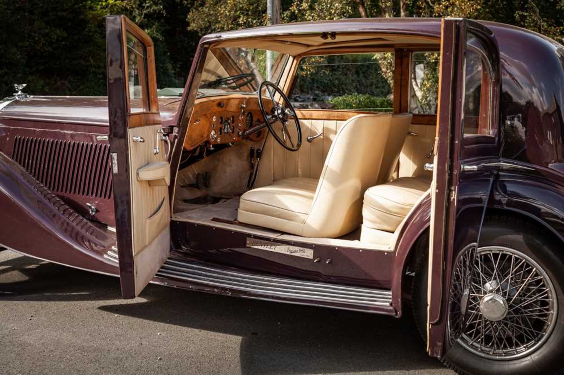 1937 Bentley 4.25 Litre Pillarless Sports Saloon Coachwork by Vanden Plas - Image 26 of 62