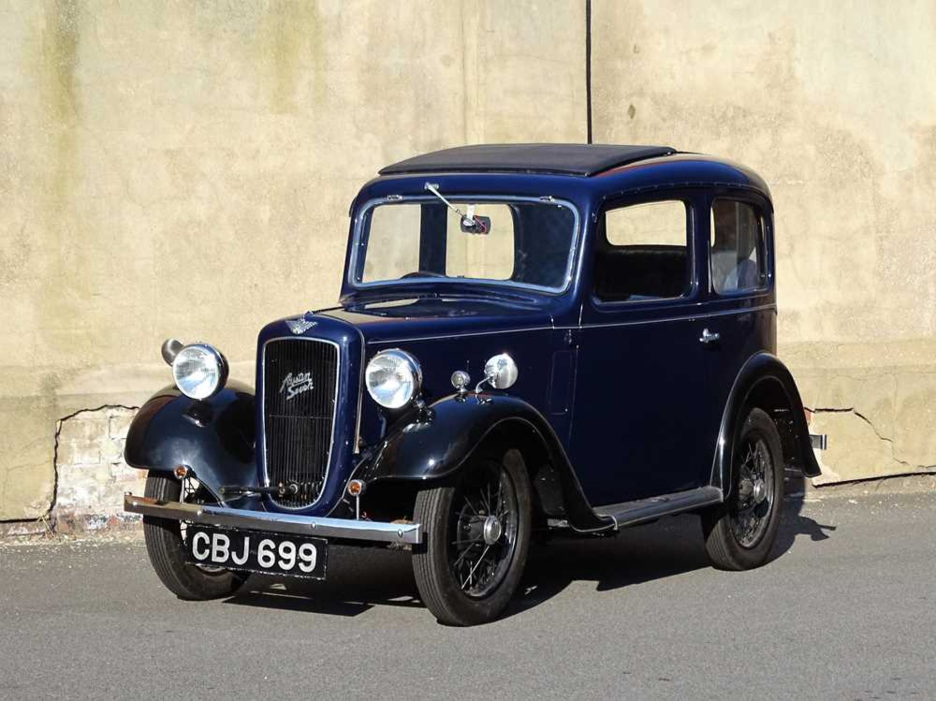 1937 Austin Seven Ruby Current registered keeper since 1972