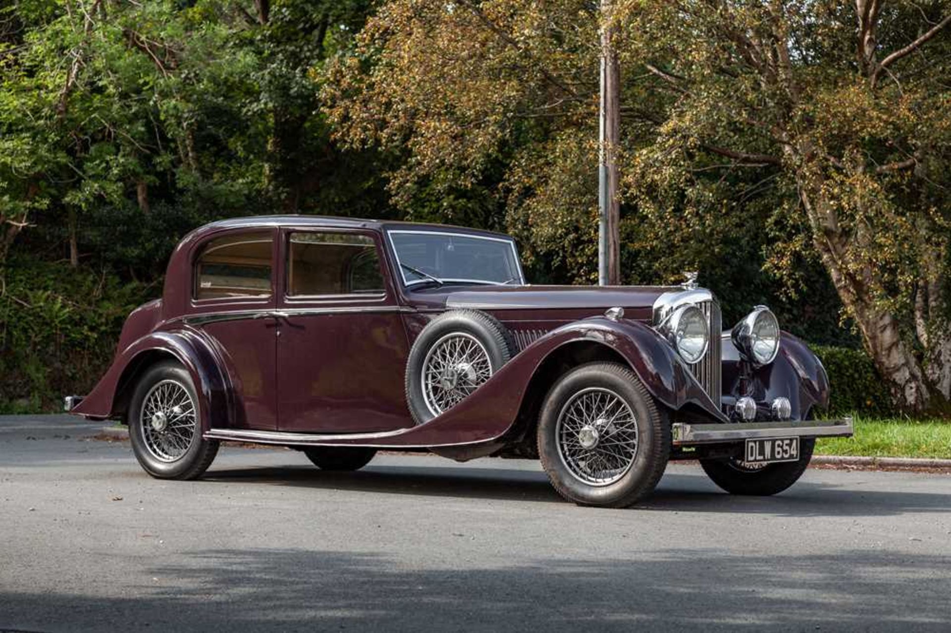 1937 Bentley 4.25 Litre Pillarless Sports Saloon Coachwork by Vanden Plas - Image 3 of 62