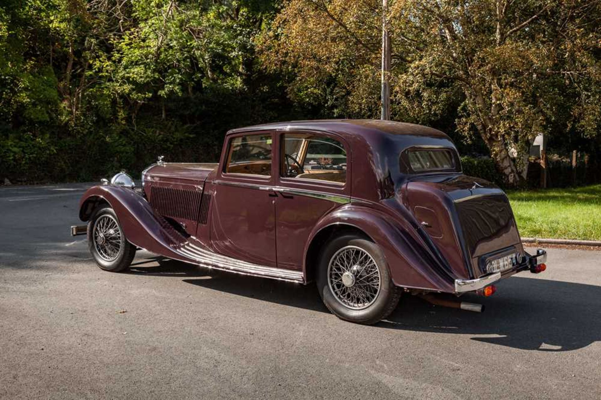 1937 Bentley 4.25 Litre Pillarless Sports Saloon Coachwork by Vanden Plas - Image 8 of 62