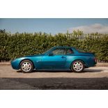 1990 Porsche 944 S2 Ultra rare Tuerkis Blue finish