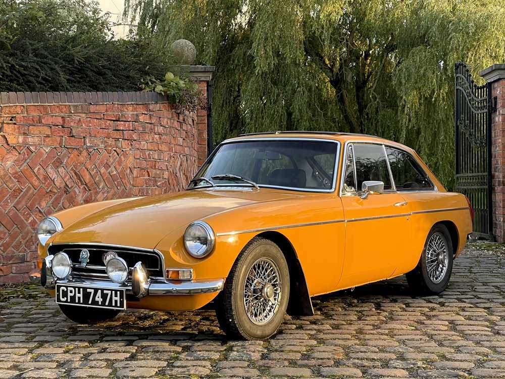 1970 MGB GT 53,700 miles and just five former keepers from new