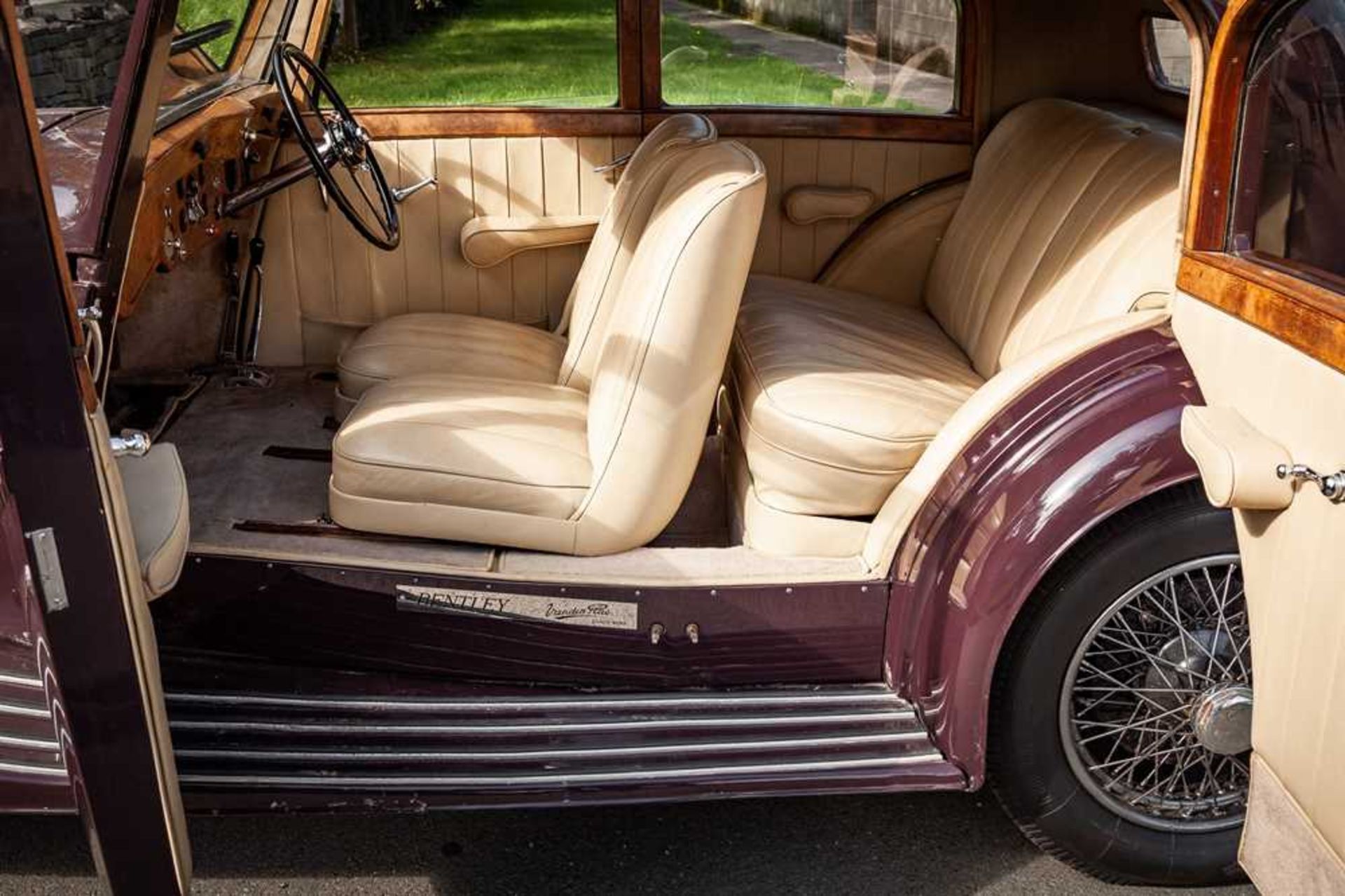 1937 Bentley 4.25 Litre Pillarless Sports Saloon Coachwork by Vanden Plas - Image 27 of 62