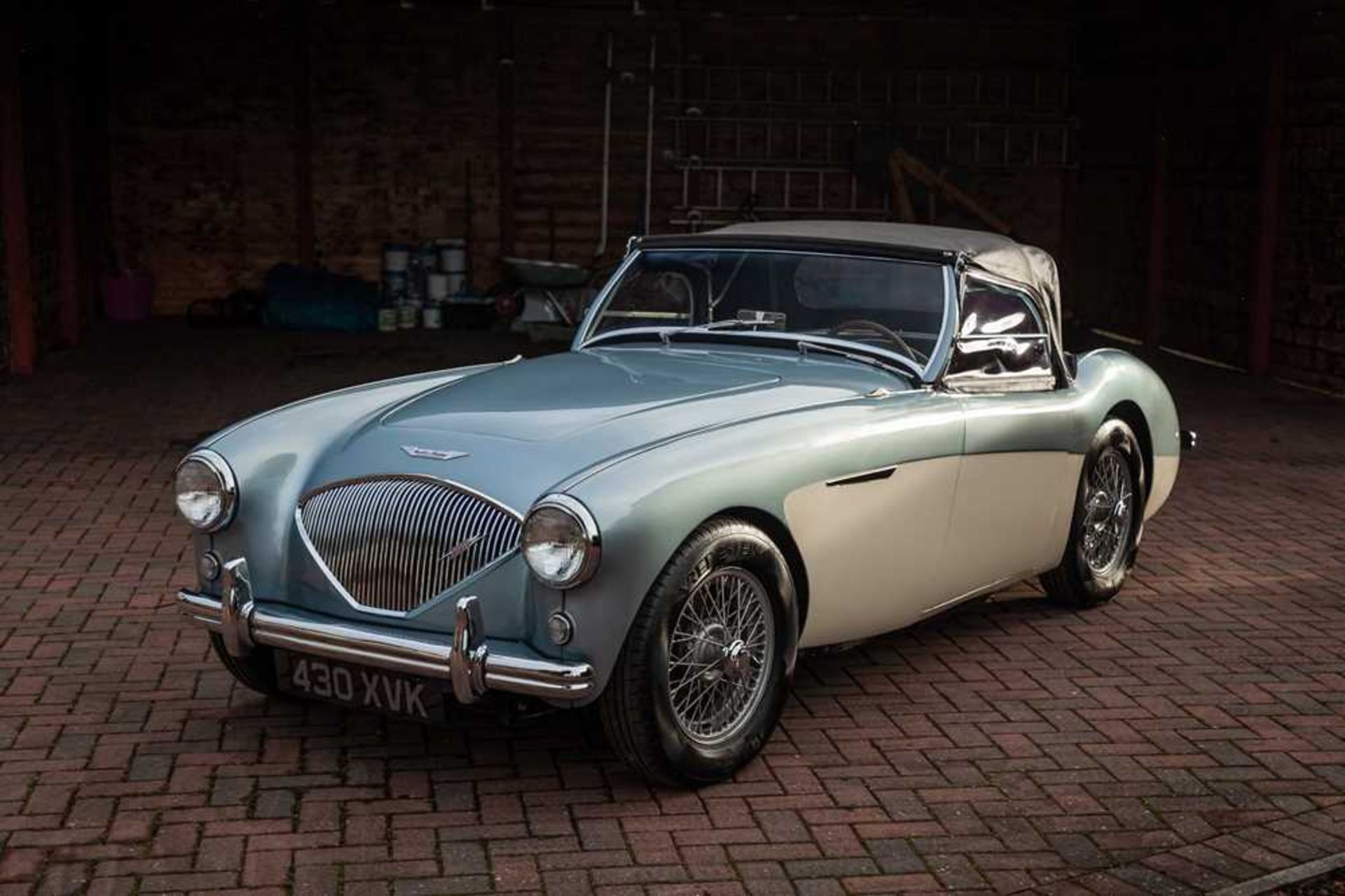 1955 Austin-Healey 100/4 Subtly Upgraded with 5-Speed Transmission and Front Disc Brakes - Image 48 of 54