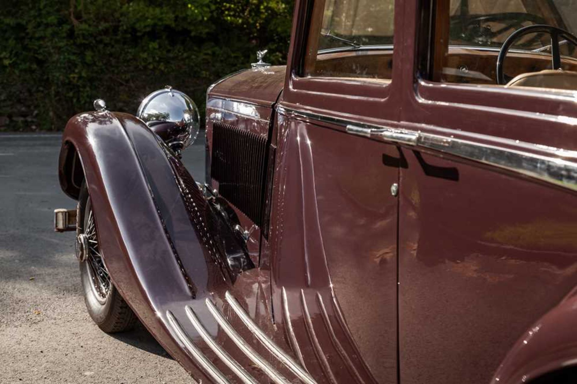 1937 Bentley 4.25 Litre Pillarless Sports Saloon Coachwork by Vanden Plas - Image 13 of 62