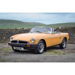 1977 MG B Roadster Just One Private Keeper From New