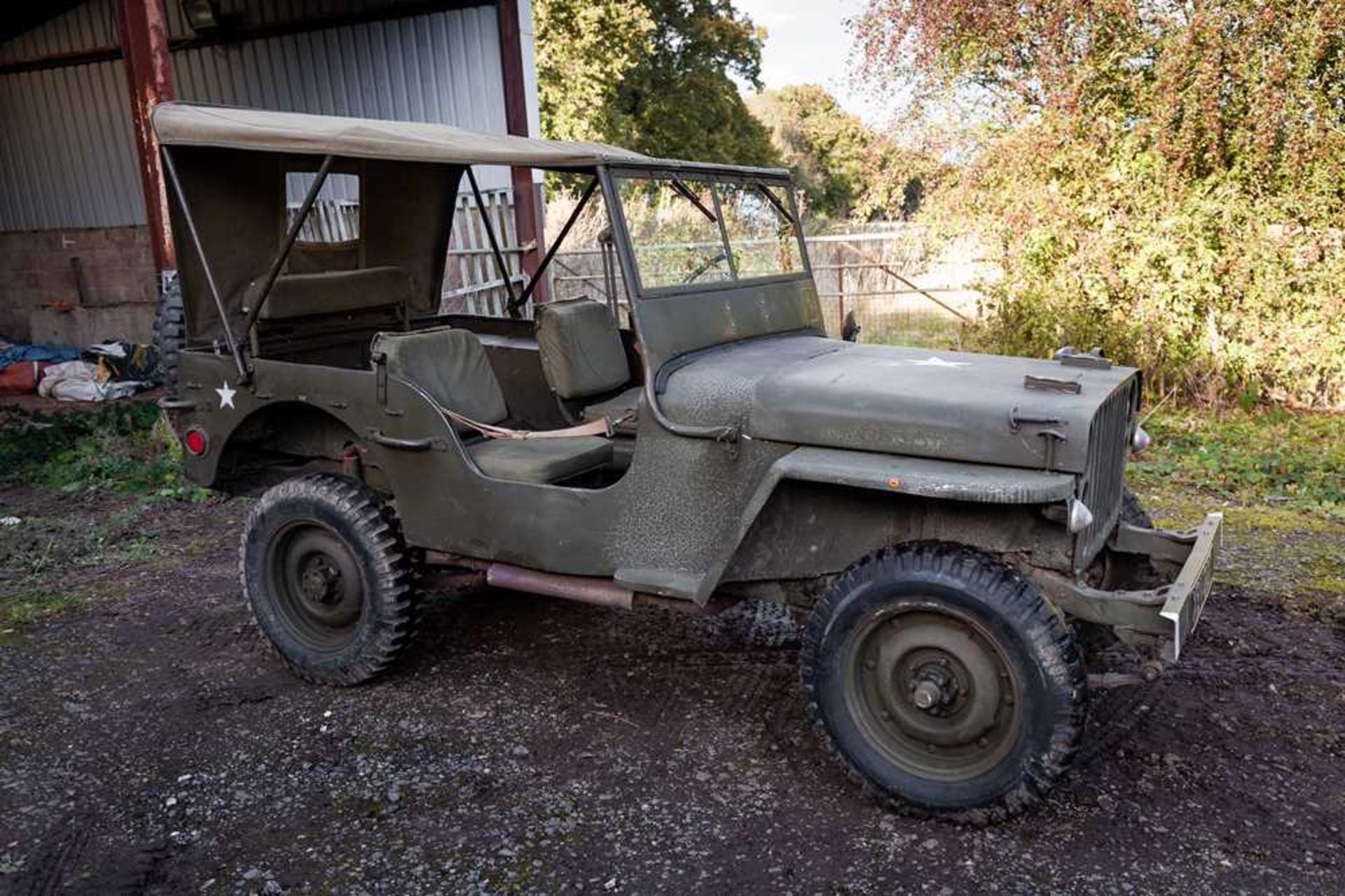 1943 Ford GPW Jeep Formerly the Property of Oscar Winner Rex Harrison - Image 7 of 88
