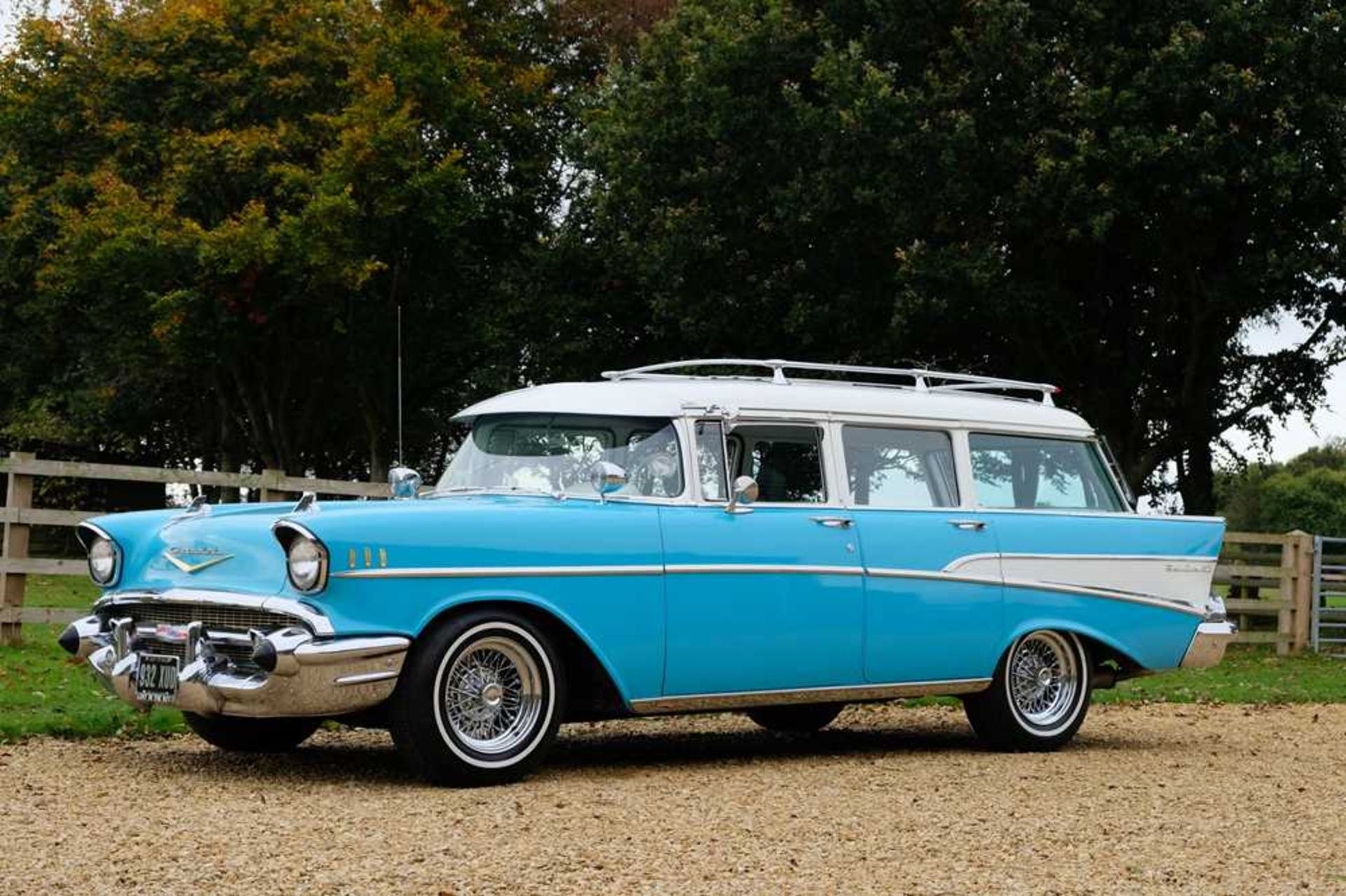 1957 Chevrolet Bel-Air Townsman Wagon - Image 3 of 83