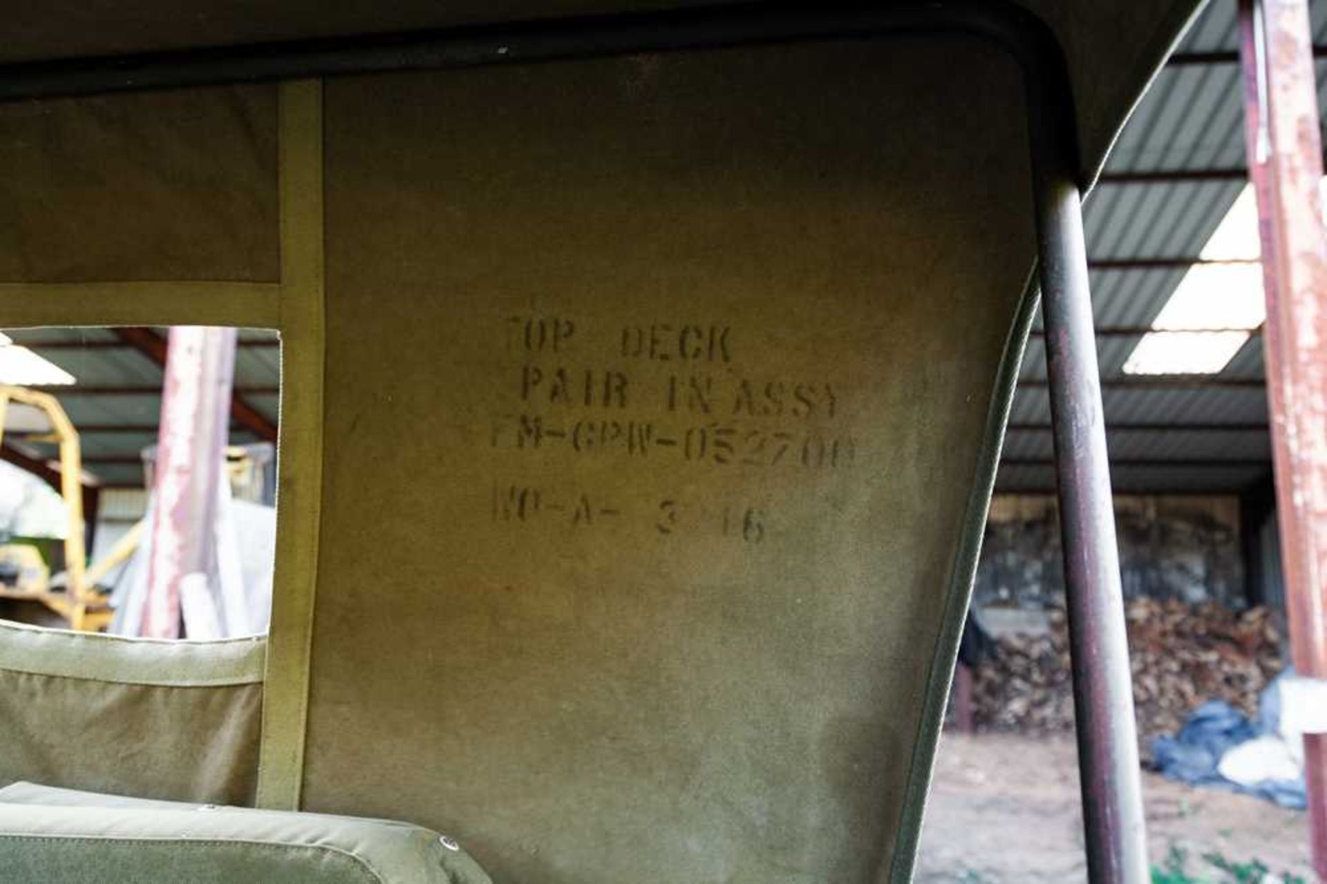 1943 Ford GPW Jeep Formerly the Property of Oscar Winner Rex Harrison - Image 40 of 88