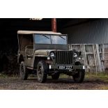 1943 Ford GPW Jeep Formerly the Property of Oscar Winner Rex Harrison