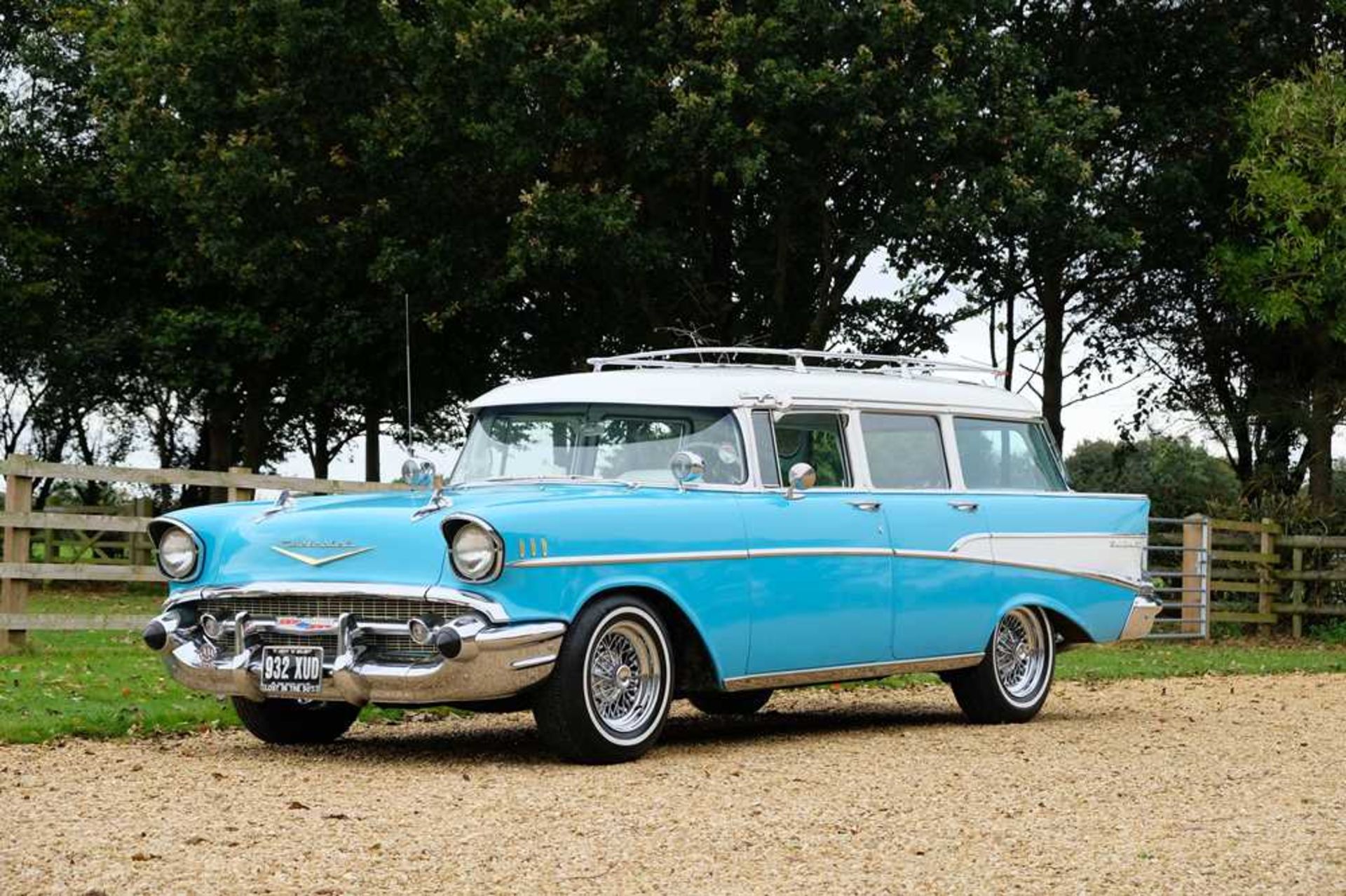 1957 Chevrolet Bel-Air Townsman Wagon - Image 2 of 83