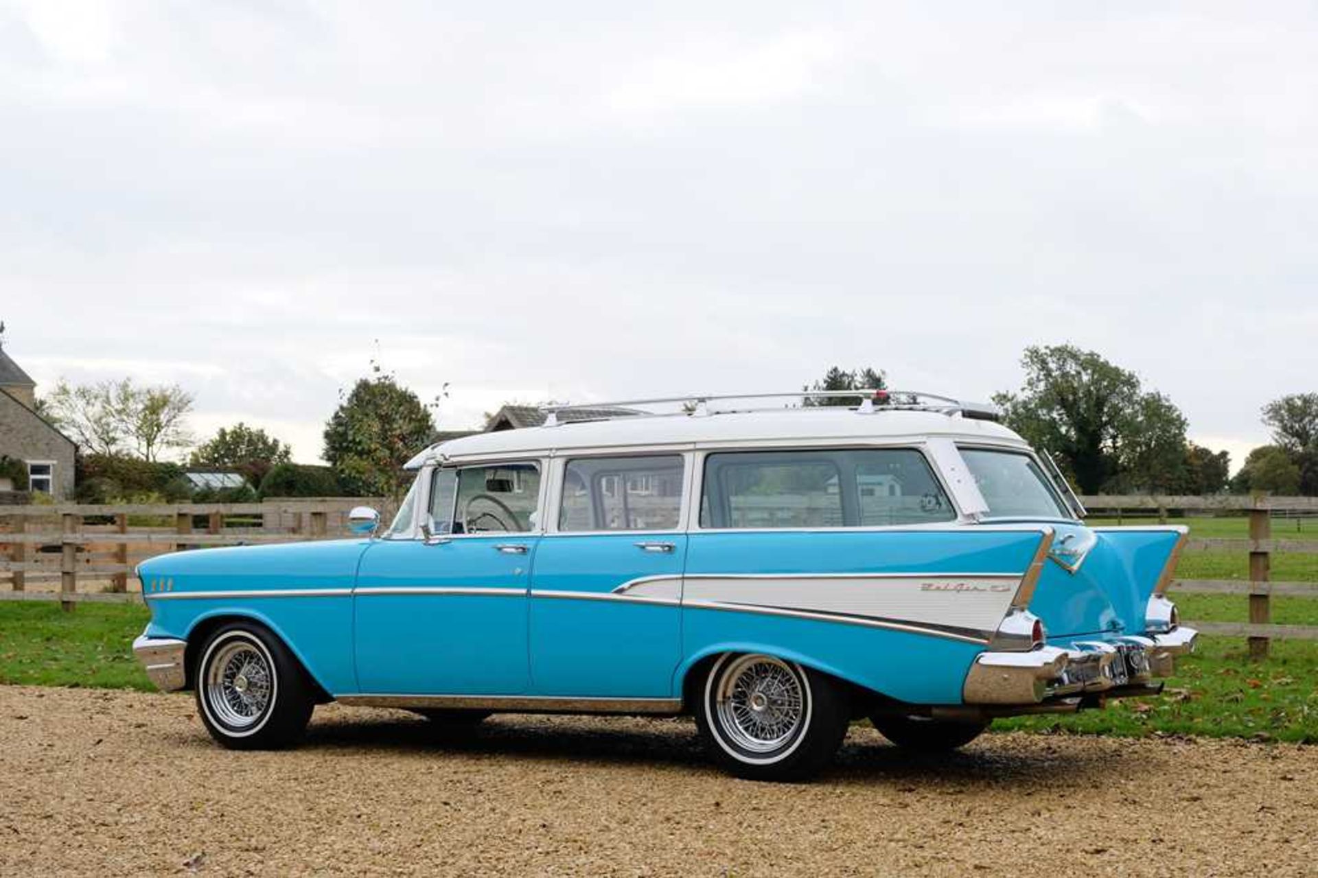 1957 Chevrolet Bel-Air Townsman Wagon - Image 9 of 83