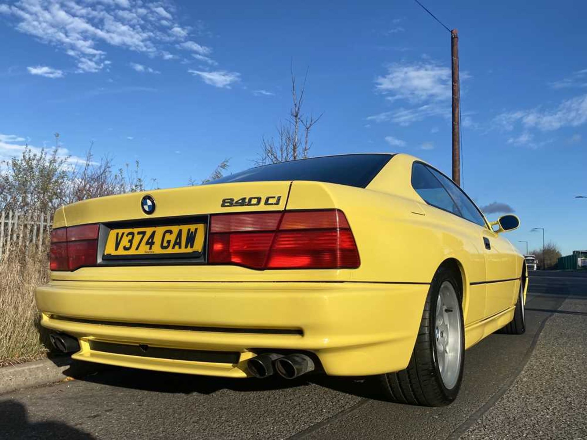 1997 BMW 840 CI Sport Understood to be 1 of just 38 finished in Dakar Yellow II - Image 19 of 79