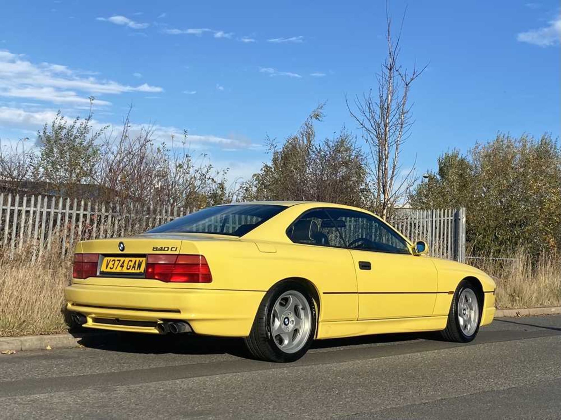 1997 BMW 840 CI Sport Understood to be 1 of just 38 finished in Dakar Yellow II - Image 22 of 79