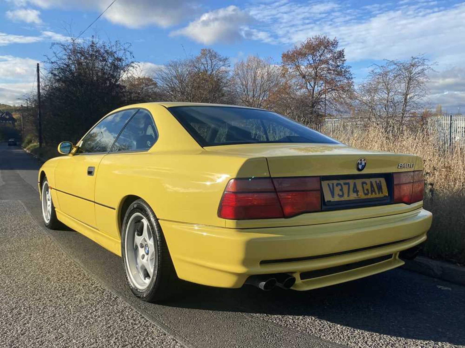1997 BMW 840 CI Sport Understood to be 1 of just 38 finished in Dakar Yellow II - Image 14 of 79