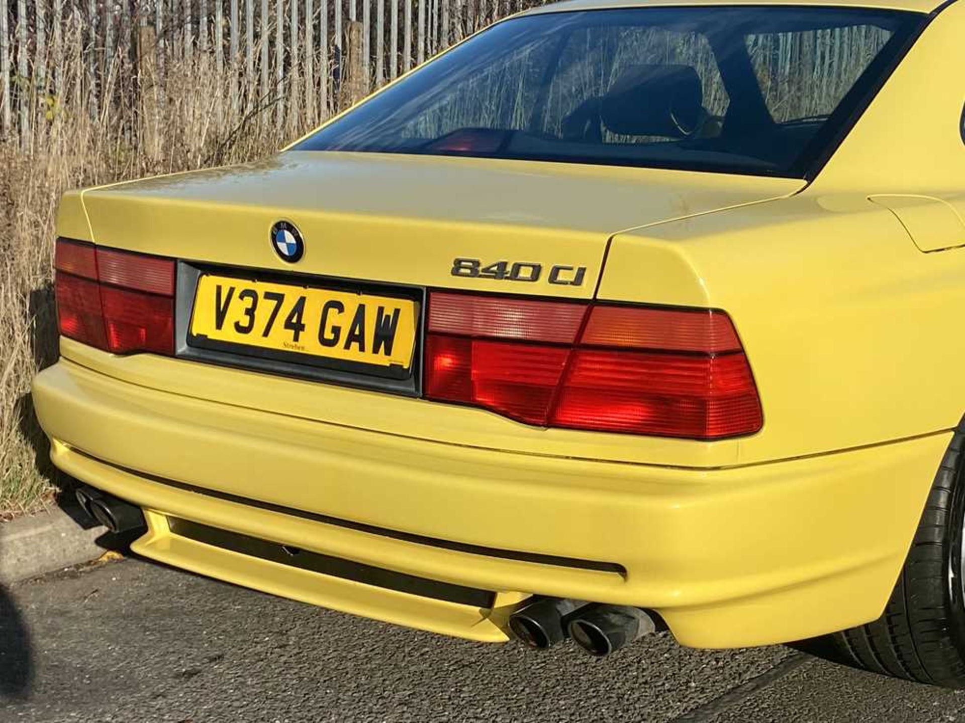 1997 BMW 840 CI Sport Understood to be 1 of just 38 finished in Dakar Yellow II - Image 33 of 79